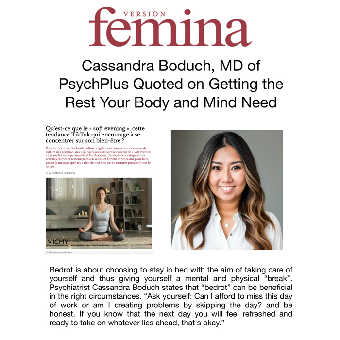 Psychplus MD Cassandra boduch quote